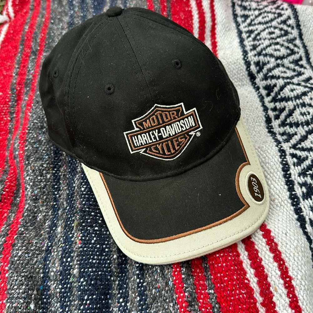 Harley Davidson men’s baseball hat Houston